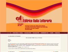 Tablet Screenshot of italialetteraria.com